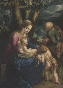 Sacra Famiglia E San Giovannino Sacra Famiglia E San Giovannino