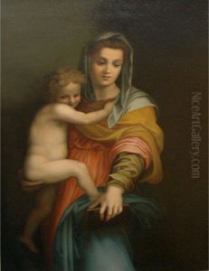 Madonna And Child by Andrea Del Sarto