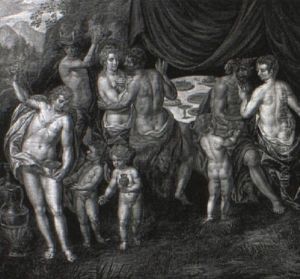 The Feast Of The Gods by Hendrick De Clerck