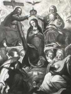The Coronation Of The Virgin by Hendrick De Clerck