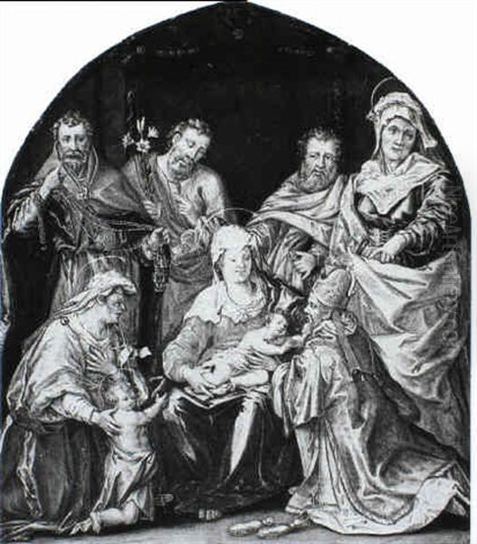 Holy Family With Saints - view 1