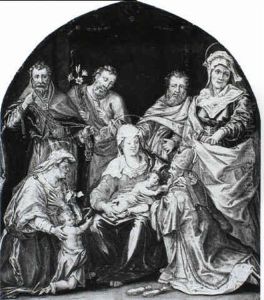 Holy Family With Saints Holy Family With Saints