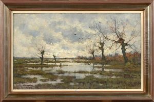 Soir En Campine by Alfons de Clercq