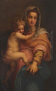 Madonna Of The Harpies by Andrea Del Sarto