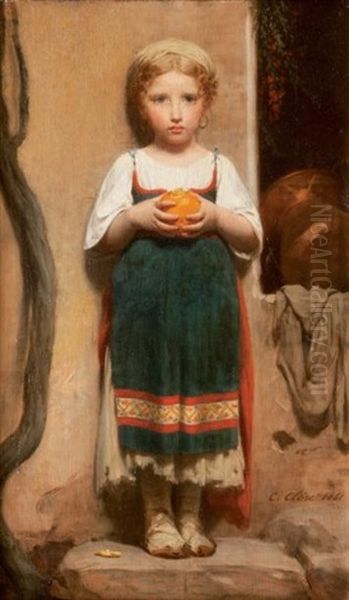 Jeune Fille A L'orange - view 1