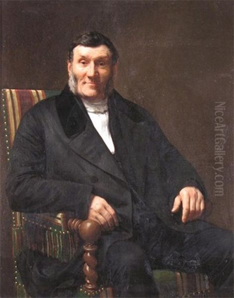 Portrait Of A Gentleman Seated - view 1