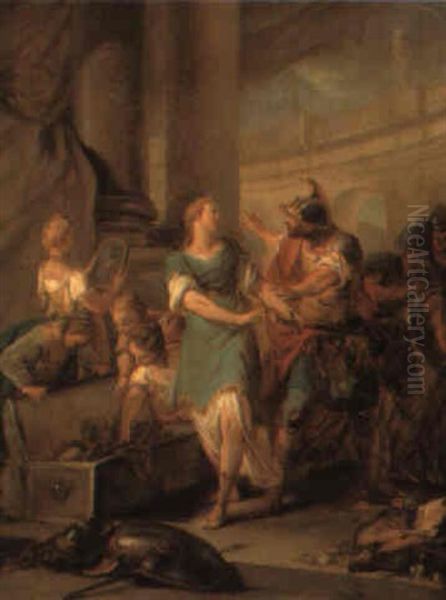 Achille Et Les Filles De Lycomede - view 1
