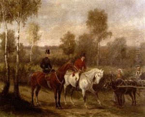 L'amazone Et Le Cavalier