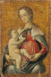 Madonna Mit Kind. by Andrea Di Bartolo