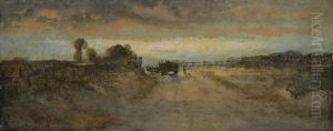 Charette Sur Le Chemin by Jean-Baptiste Clesinger