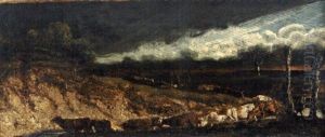 Le Retour Du Troupeau by Jean-Baptiste Clesinger