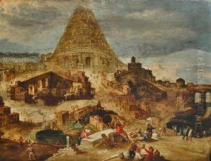 The Tower Of Babel by Hendrick van Cleve III