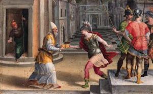 Saint Lawrence And The Roman Prefect