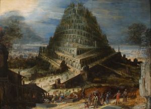 The Tower Of Babel by Hendrick van Cleve III