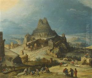 The Tower Of Babel by Hendrick van Cleve III