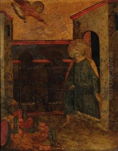 The Liberation Of Saint Peter by Andrea Di Bartolo