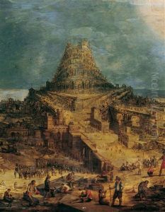 Der Turmbau Zu Babel by Hendrick van Cleve III