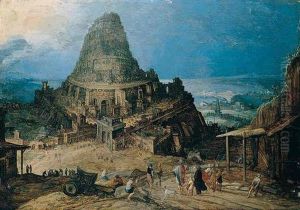 The Tower Of Babel by Hendrick van Cleve III