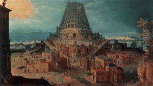 The Tower Of Babel by Hendrick van Cleve III