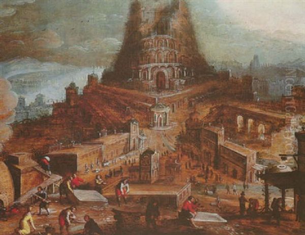 La Construction De La Tour De Babel - view 1