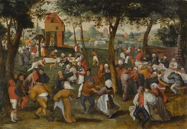 An Outdoor Wedding Dance - view 1
