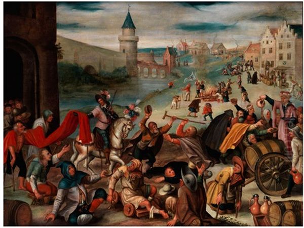 Das Fest Des Heiligen Martin (or Attributed To Pieter Balten) - view 1