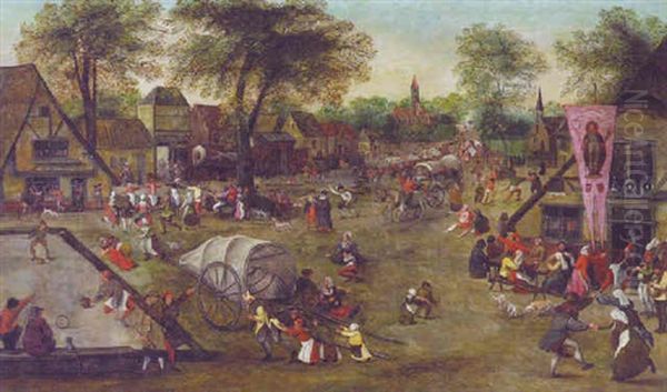 A Village Kermesse - view 1