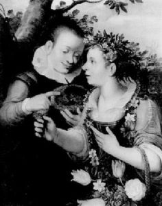 Allegorie Du Printemps by Marten van Cleve the Elder