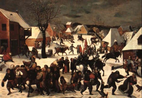 A Winter Landscape With The Massacre Of The Innocents - view 1