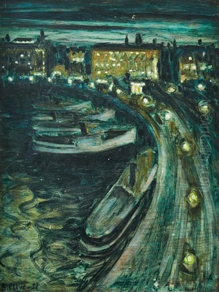 Aftonsken Over Nybroviken - view 1