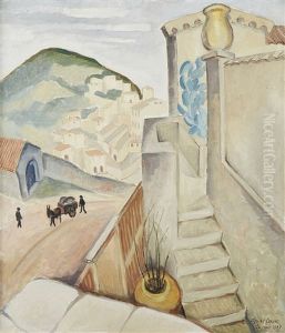 Sydfranskt Landskap - Cagnes
