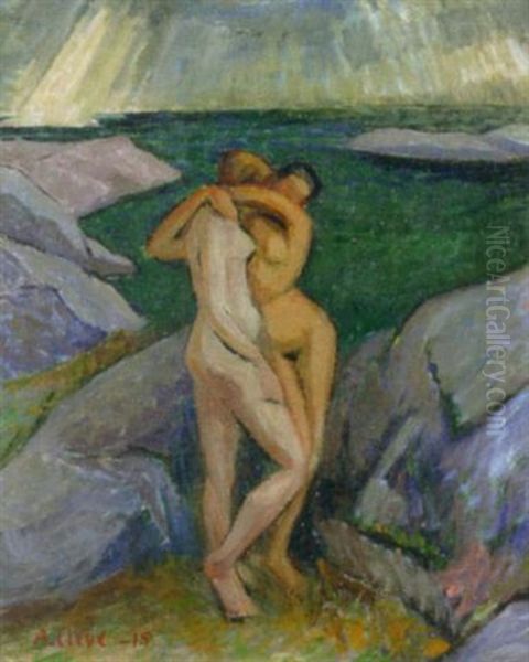 Omfamningen - view 1