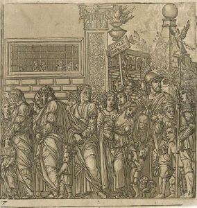 The Triumph Of Caesar by Andrea Andreani