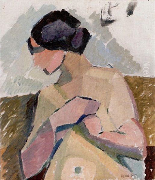 Studie Av Kvinna - view 1
