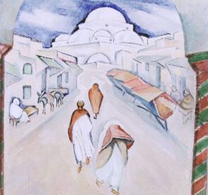 Orientaliskt Stadsmotiv