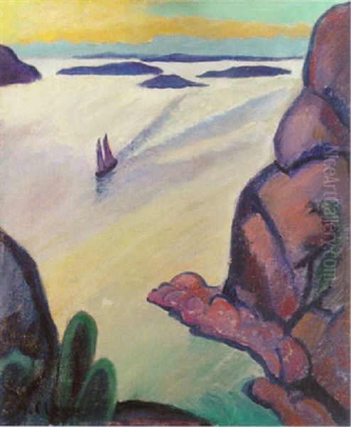 Segelbat I Kvallsbris - view 1