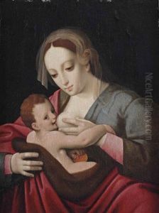 The Virgin And Child by Cornelis van Cleve