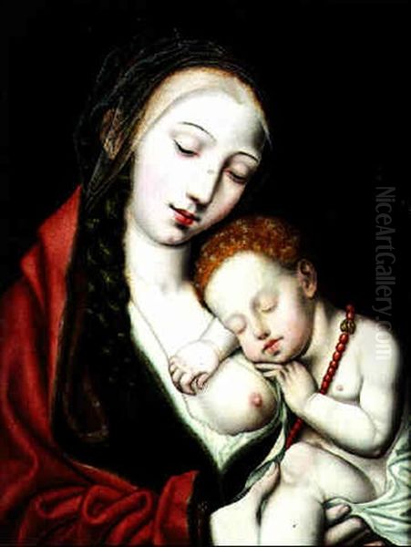 Vierge A L'enfant - view 1