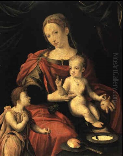 Maria Mit Dem Kind Und Johannesknaben - view 1