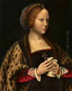 Bildnis Einer Dame Als Heilige Magdalena (in Collab. W/workshop)