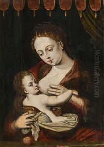 Maria With Child by Joos Van Cleve