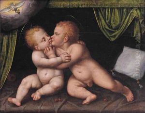 Christ And The Infant Saint John The Baptist