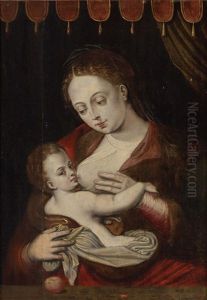 Madonna Lactans by Joos Van Cleve
