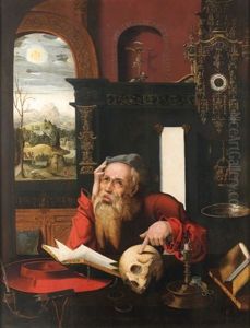 Saint Jerome Dans Son Cabinet D'etude