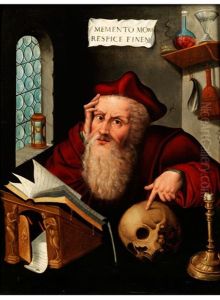 Hieronymus In Seinem Studierzimmer
