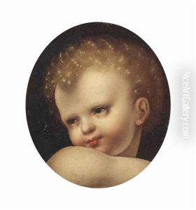 Head Of The Christ Child by Joos Van Cleve