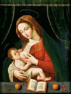 Virgen De La Leche by Joos Van Cleve