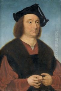 Portrat Eines Mannes Mit Ehering