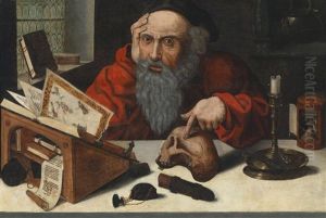 Der Heilige Hieronymus In Seinem Studierzimmer