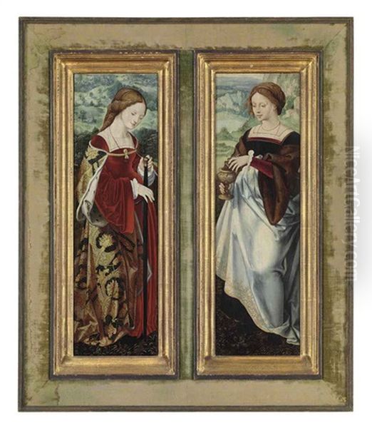 Saint Catherine Of Alexandria (+ Saint Mary Magdalene; 2 Works) - view 1